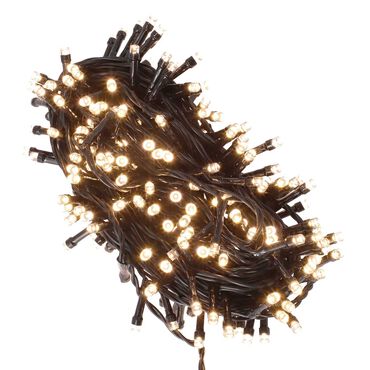 JUMI_Lampki Ogrodowe Świąteczne 200 LED, sterowane telefonem, ciepły biały_1