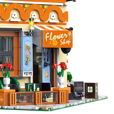 Klocki Baka 33206 Magiczna pracownia kwiatowa, 2445 elementów
