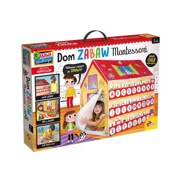 LISCIANI_Dom zabaw Lisciani Montessori, gra edukacyjna_1