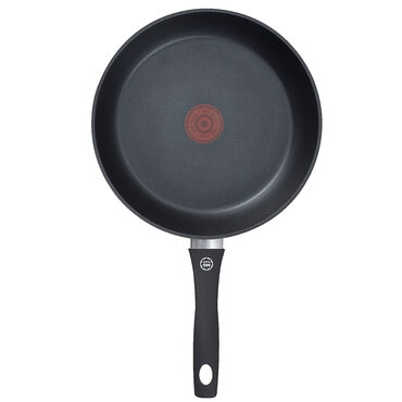 Patelnia 28 cm MG Home Thermo Sensor, non-stick, czarna