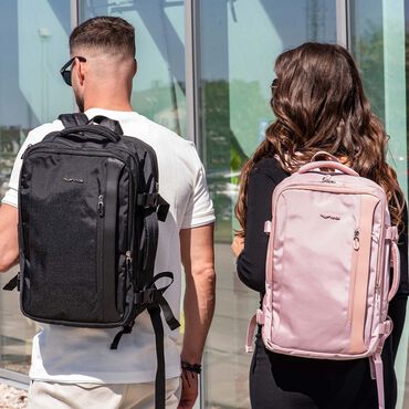 Plecak podróżny Wings Skylark, 30,5 l, czarny