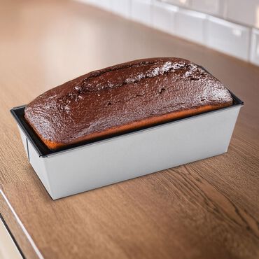 Keksówka 26 cm Vittero Carbone, ze stali węglowej, powłoka nieprzywierająca Xynflon