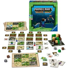 Gra planszowa Minecraft Builders & Biomes, dla 2-4 graczy