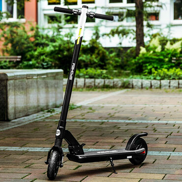 Hulajnoga elektryczna Spokey Volver+, dystans do 22 km, czarna