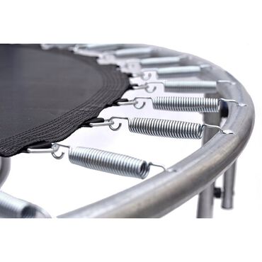 Trampolina Jumi Motion 8FT, 244 cm, z siatką zewnętrzną, niebieska
