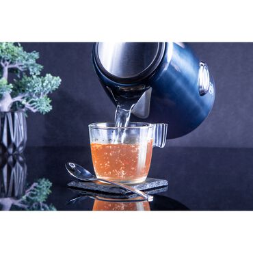 Czajnik elektryczny stalowy Berlingerhaus Aquamarine, 1,7 l, 2200 W, z termometrem