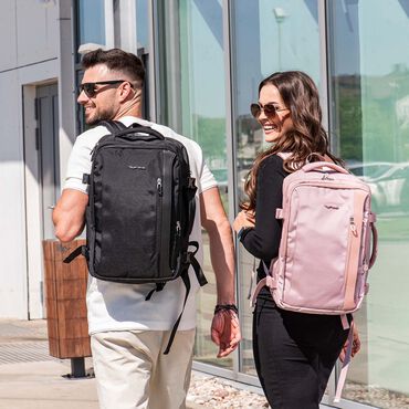 Plecak podróżny Wings Skylark, 30,5 l, beżowy