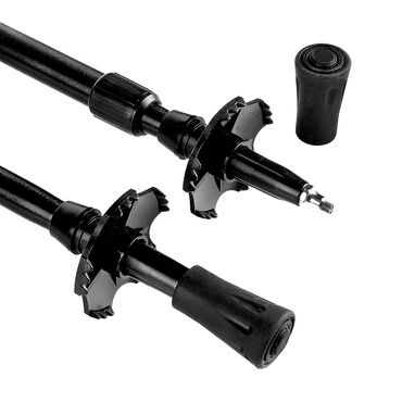 Carbonowe kije trekkingowe Spokey Ecarbon, 105-135 cm, niebieskie