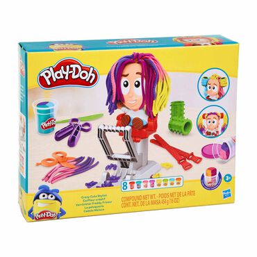 PLAY-DOH_Ciastolina PLAY-DOH zestaw fryzjer, 8 pojemników1