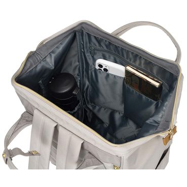 Plecak miejski Himawari, 19 l, z USB, szary