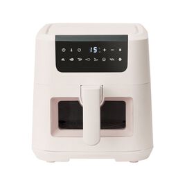 Air Fryer z okienkiem Olayks, 1500 W, 5 l, kość słoniowa