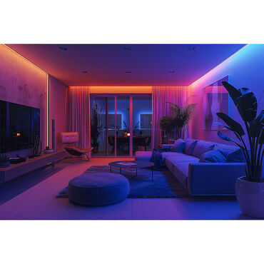 Taśma LED COB 320/m RGB IP20 Eko-Light, 3 m, z zasilaczem