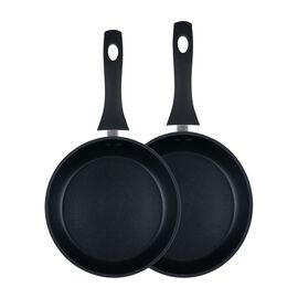 Zestaw patelni MG Home Rubella, 2 elementy, non-stick, czarne