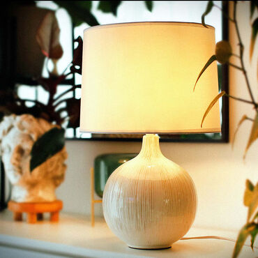 KONSIMO_Lampa stołowa Otos, 47,5 cm, kula_6