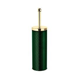 Szczotka do toalety EMERALD, 9 x 26 cm, zielona
