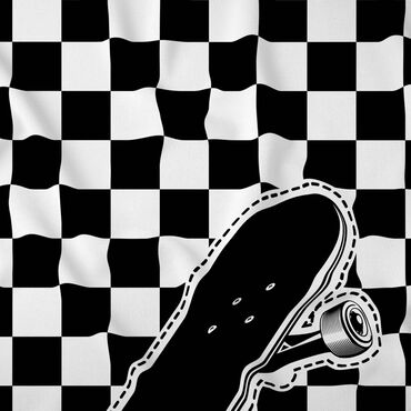 Pościel bawełniana 160 x 200 cm Holland Young Collection, skateboard