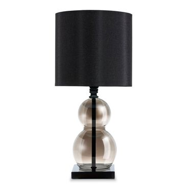 KONSIMO_Lampa stołowa Rila, 37 cm, dymiona_1