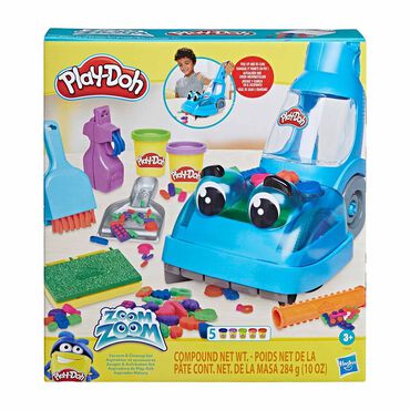 PLAY-DOH_Ciastolina PLAY-DOH zestaw odkurzacz, 5 pojemników1