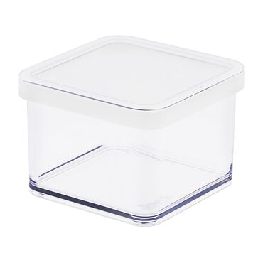 ROTHO_Pojemnik kwadratowy Loft Rotho, 0,5 L, biały_1
