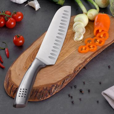 MG HOME_Nóż Santoku 6,5” MG Home Professional, stal nierdzewna, srebrny_5