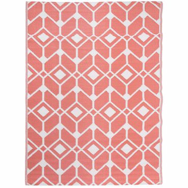 MULTI-DECOR_Dywan zewnętrzny Multi-decor, 160 x 220 cm, geometryczny wzór, bordowy_1