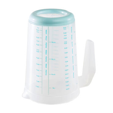 KEEEPER_Dzbanek z miarką antypoślizgowy, 1,5L, seledynowy_3