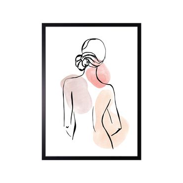 Obraz w ramie, 50 x 70 cm, Line Art 3_1