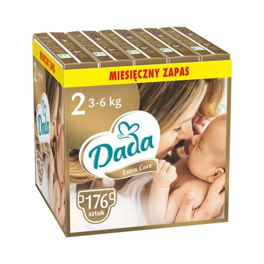 DADA_Pieluszki Extra Care 2 Mini, 3-6 kg, 176 szt., superchłonny wkład_1
