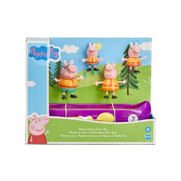 HASBRO_Zestaw figurek Hasbro Świnka Peppa, wycieczka rodzinna kajakiem_1