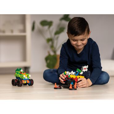 Zestaw monster trucks Plus-Plus, 600 elementów
