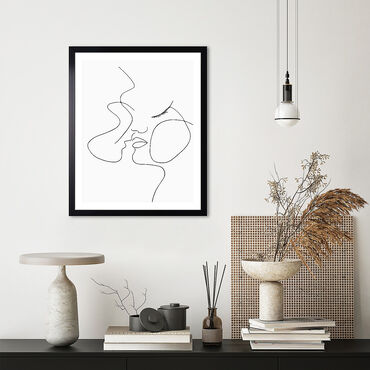 Obraz w ramie, 40 x 50 cm, Line Art 2_6