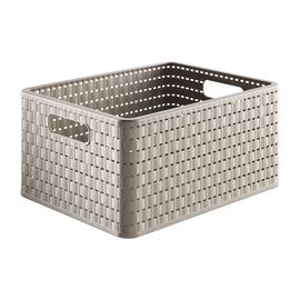 Koszyk Rotho Country, A4, 18 L, beżowy