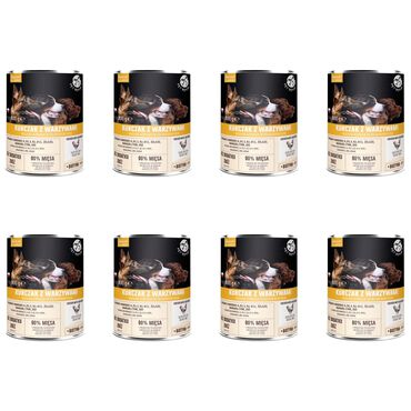 PET REPUBLIC_Karma dla psa Pet Republic, z kurczakiem i warzywami, mokra, 8 x 800 g1