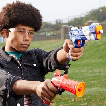 Zestaw wyrzutni Nerf Fortnite Dual Pack, 6 strzałek