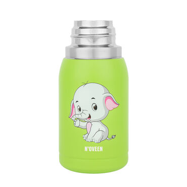 Bidon NOVEEN TB564 Green Solid 300 ml, zielony
