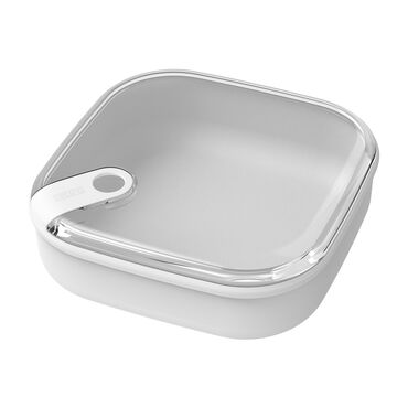 ROTHO_Pojemnik na żywność Rotho Ela, biały, 1 L, płaski_1
