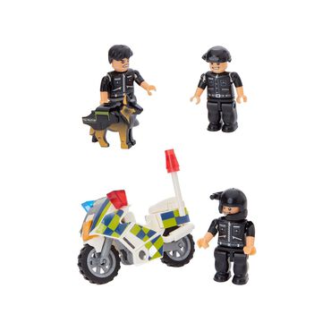 Klocki posterunek 1363 elementy, 6 figurek