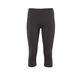 Legginsy damskie ¾, czarne, rozmiar S/M