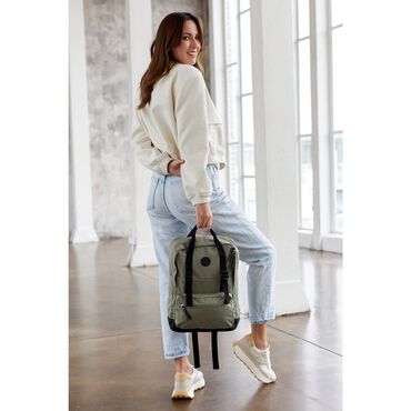 Plecak miejski Himawari, 21 l, zielony