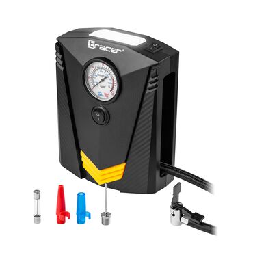 TRACER_Kompresor samochodowy Tracer RES-02ML, 12 V, 3 końcówki_1