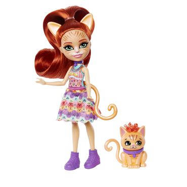 ENCHANTIMALS_Lalka Tarla Orange Cat Enchantimals, ze zwierzątkiem_1