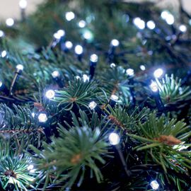 Girlanda świąteczna 400 LED Jumi, zimny biały, z timerem
