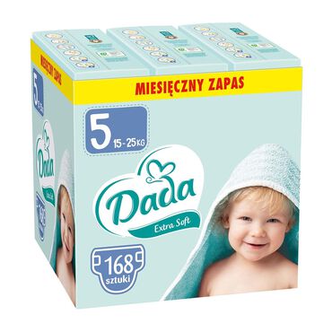 DADA_Pieluszki Extra Soft 5 Junior, 15-25 kg, 168 szt., z dodatkiem ekstraktu z aloesu_1