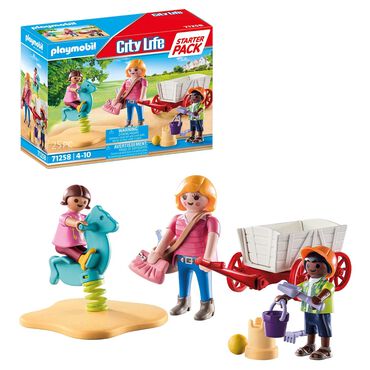 Opiekunka z wózkiem Playmobil, Starter Pack