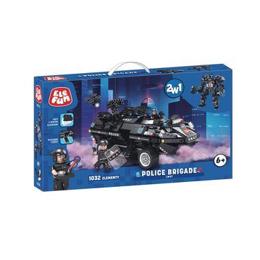 ELEFUN_Klocki Elefun pojazd/robot Swat, 1032 elementy_1