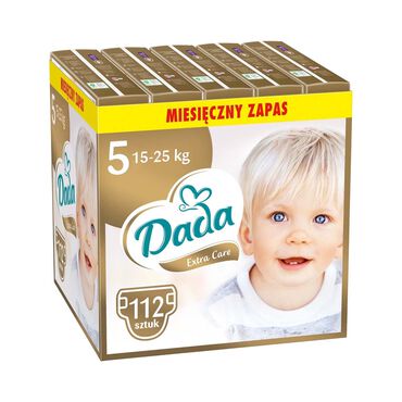 DADA_Pieluszki Extra Care 5 Junior, 15-25 kg, 112 szt., superchłonny wkład_1