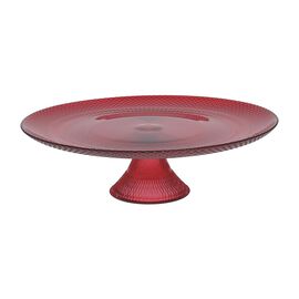 Patera szklana Tognana Natale Passion, 28 cm, czerwona