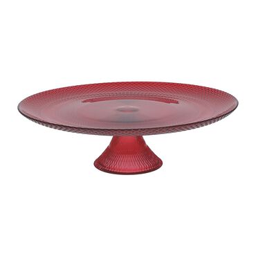 TOGNANA_Patera szklana Tognana Natale Passion, 28 cm, czerwona_1
