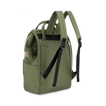 Plecak miejski Himawari, 19 l, z USB, zielony