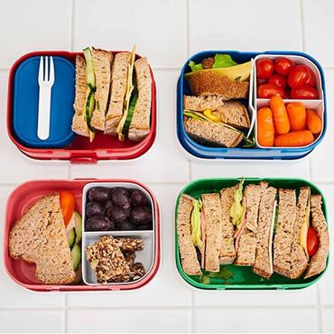 Lunch box Campus, Auta, plastikowy